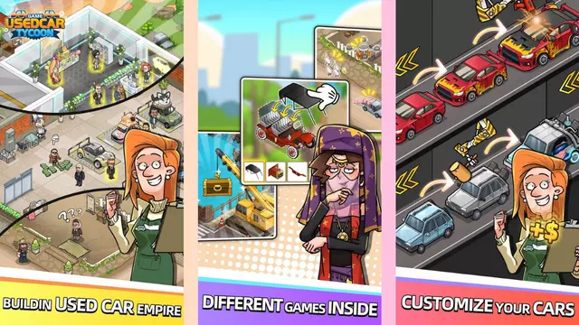 Used Car Tycoon MOD APK v23.6.9 (Unlimited Money and Gems)