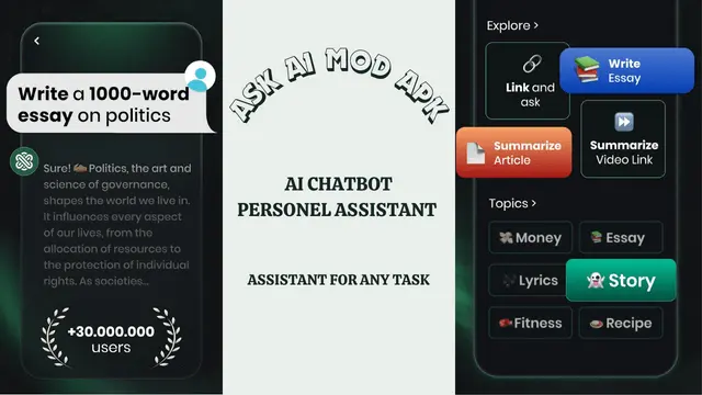 Ask Ai Mod Apk (2.0.5) Premium Unlocked, ChatGPT-4