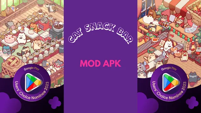 Cat Snack Bar MOD APK 1.0.112 (Unlimited Gems & Cooking, Mod Menu)