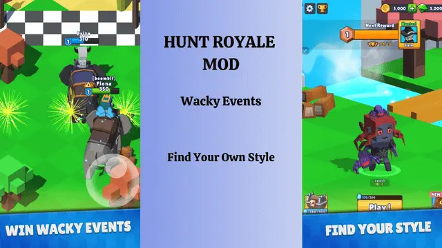 Variety of Missions Hunt Royale Mod