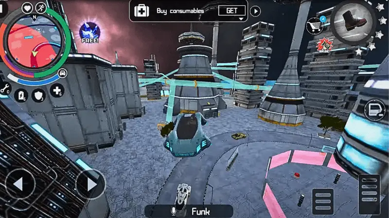 Gameplay of Space Gangster 2 Mod Apk