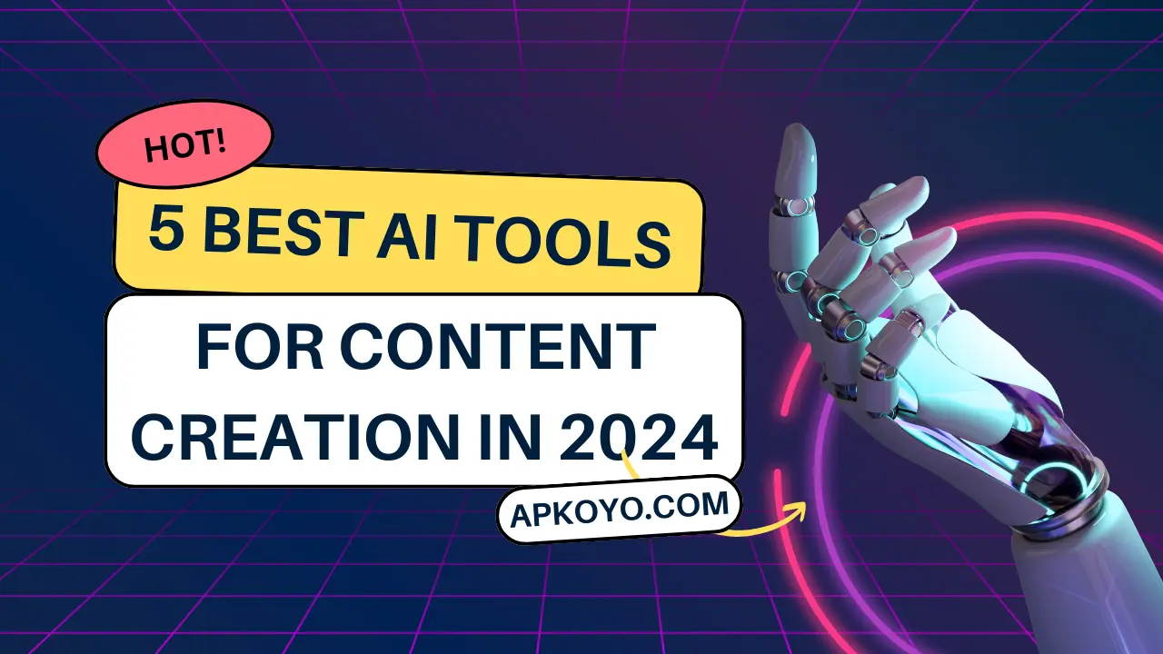 5 Best Free AI Tools for Content Creation in 2024